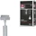 Paulmann URail Schienensystem-Komponente Pendel-Adapter universal chrom matt (95551)