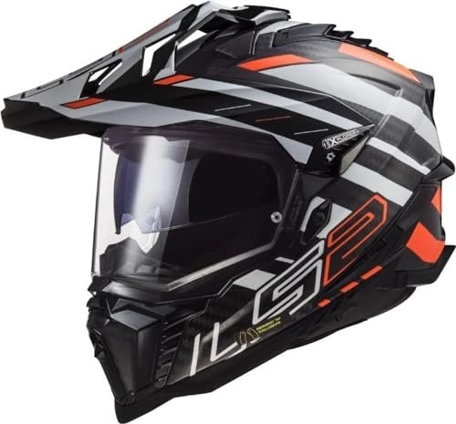 LS2 MX701 Explorer Carbon Edge Fluo