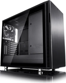 Fractal Design Define R6 USB-C Blackout TG, Glasfenster, schallgedämmt