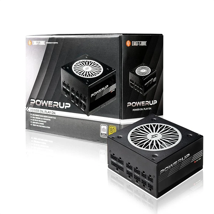 Chieftec Chieftronic PowerUp GPX-650FC 650W, ATX 2.53