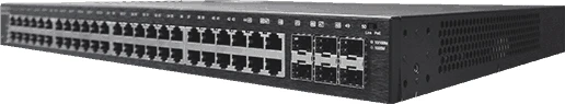 DrayTek VigorSwitch 2500 Rackmount Gigabit Managed Switch, 44x RJ-45, 4x RJ-45/SFP, 2x SFP, 405W PoE+