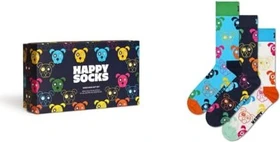 Happy Socks Mixed Dog Gift Set Socken, 3 Paare
