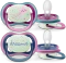 Philips Avent SCF376/14 Ultra Air Nighttime Beruhigungsschnuller, 6-18M, Silikon, dreams/stern, 2 Stück Vorschaubild