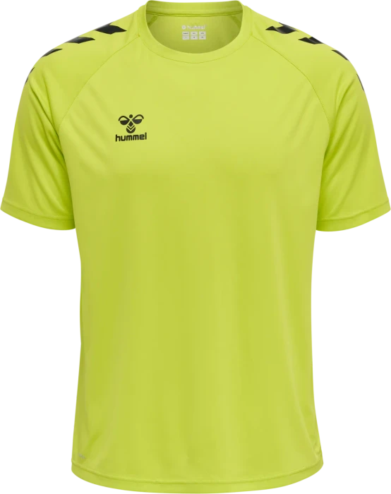 hummel Core XK Funktionsshirt kurzarm lime popsicle (Herren)