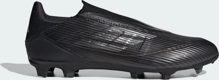 adidas F50 League Laceless FG/MG core black/iron metallic/gold metallic
