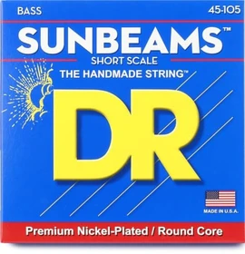 DR Strings Sunbeam Bass Medium, Short Scale