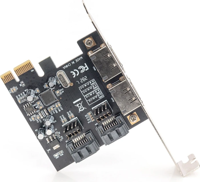 Digitus 2x SATA/2x eSATA, PCIe 2.0 x1