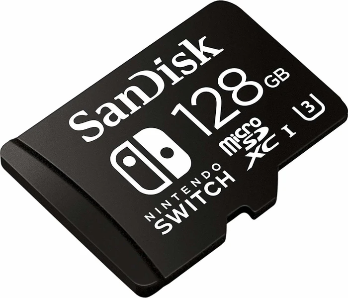SanDisk Nintendo Switch R100/W90 128GB, UHS-I U3, Class 10