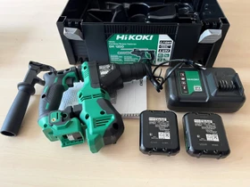 Hikoki DH12DDWHZ Akku-Bohrhammer inkl. Koffer + 2 Akkus 4.0Ah