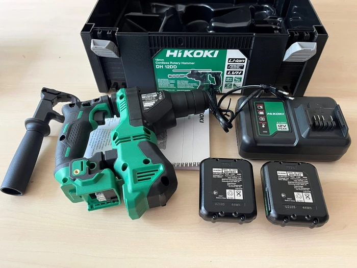 Hikoki DH12DDWHZ Akku-Bohrhammer inkl. Koffer + 2 Akkus 4.0Ah