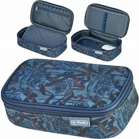 Herlitz Faulenzer Etui beatBox Camo Tiger