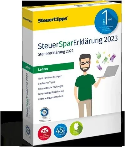 Akademische Arbeitsgemeinschaft SteuerSparErklärung für Lehrer 2023