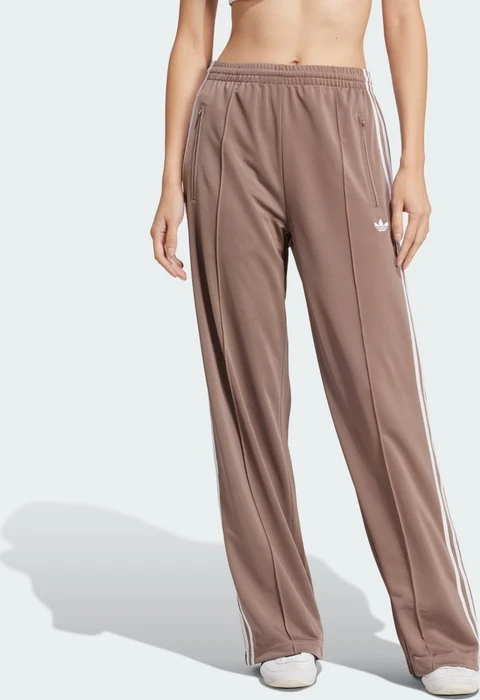 adidas Classic Firebird Loose Trainingshose lang trace brown (Damen)