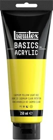 Liquitex Basics Acrylic cadmium yellow light hue, 250ml