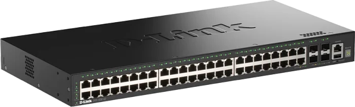 D-Link DGS-1530 Rackmount Gigabit Smart Switch, 48x RJ-45, 4x SFP+