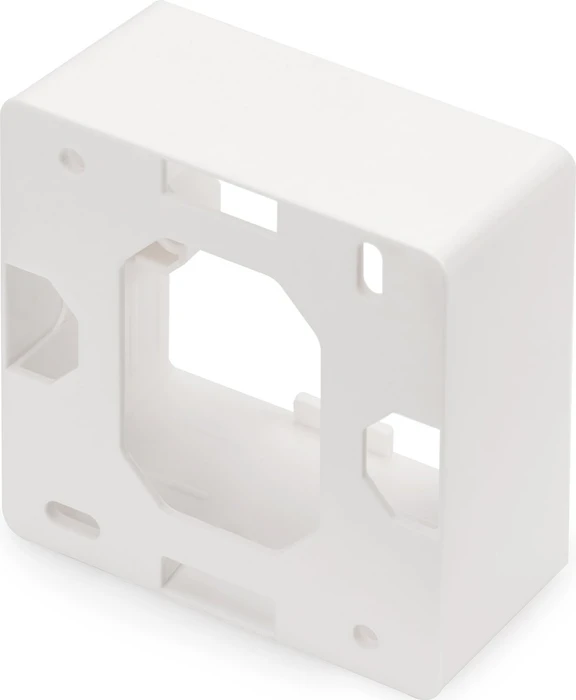 Digitus Leerdose für Keystone Module, 1x Keystone Aufnahme, deutsches Layout, weiß
