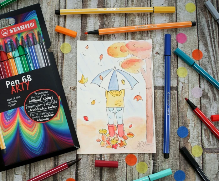 STABILO Pen 68 Arty sortiert, 24er-Set, Etui
