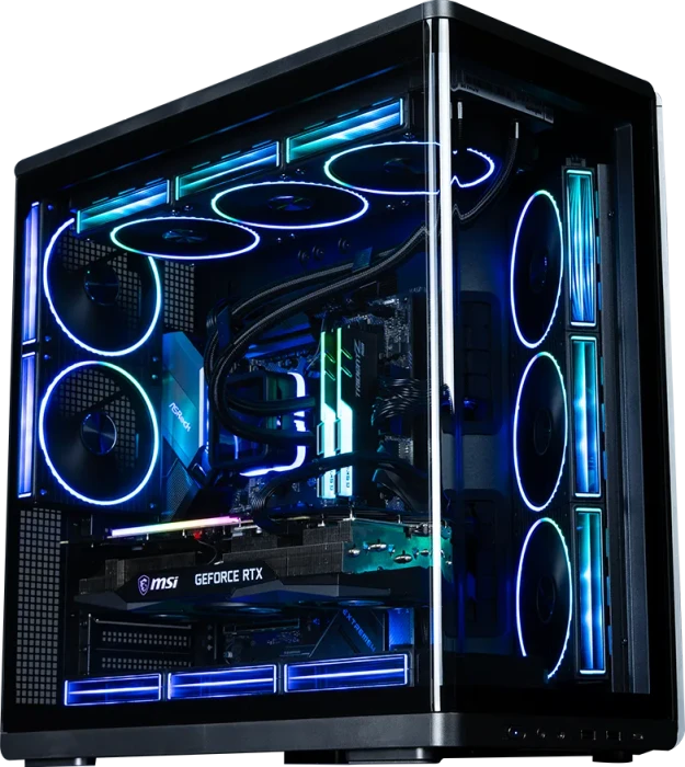 Zalman P60 Black, Glasfenster