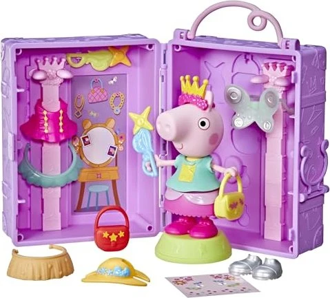 Hasbro Peppa Wutz - Anziehspaß Kleiderschrank