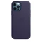 Apple Silikon Case mit MagSafe für iPhone 12/iPhone 12 Pro dunkelviolett Vorschaubild