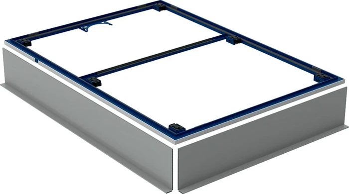 Geberit Installationsrahmen für Setaplano Duschfläche über 100cm, für sechs Füße