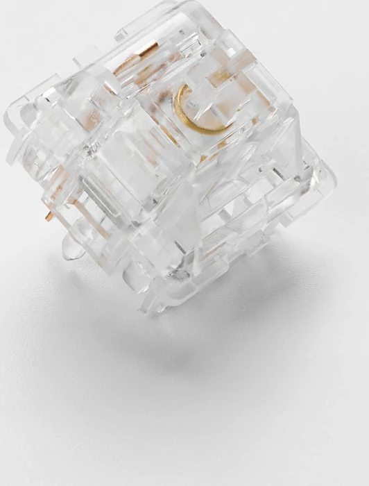 2Duck Everglide Aqua King V3 Water King Clear Body Linear Switch Set, 62gf, 30er-Pack
