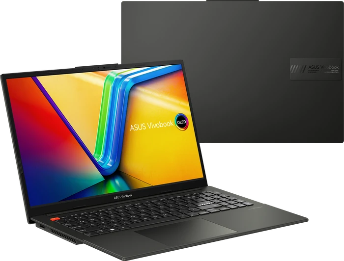 ASUS VivoBook S15 OLED K5504VN-MA045W, Midnight Black, Core i9-13900H, 16GB RAM, 1TB SSD, Arc A350M Graphics, DE