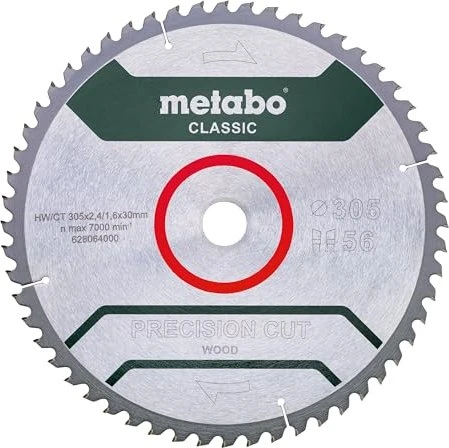 Metabo Precision Cut Kreissägeblatt 56Z, 305x1.6x30mm, 1 Stück