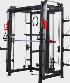Gorilla Sports Smith Machine 195kg Kraftstation