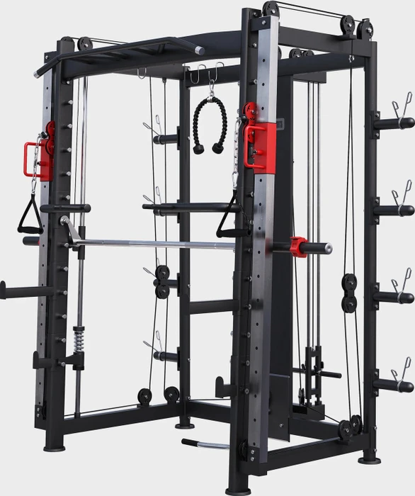 Gorilla Sports Smith Machine 195kg Kraftstation