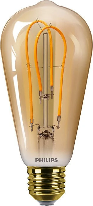 Philips Classic LEDbulb Birne SP ND E27 5-25W/820 Gold ST60CL