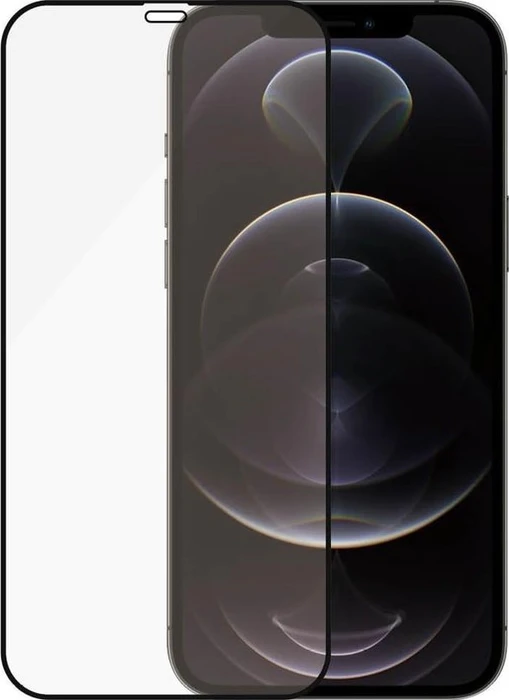 PanzerGlass Edge-to-Edge Case Friendly für Apple iPhone 12 Pro/iPhone 12 schwarz