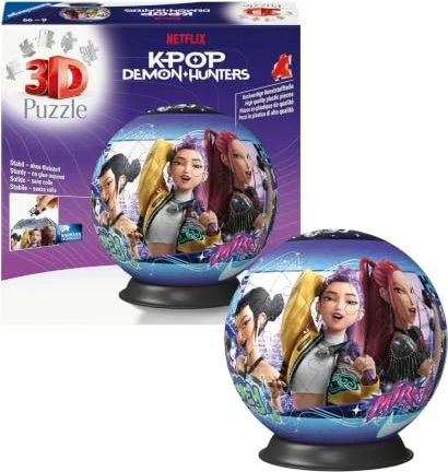 Ravensburger 3D Puzzle-Ball K-Pop Demon Hunters
