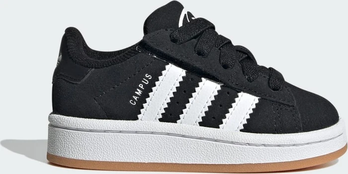 adidas Campus 00s Comfort Closure Elastic Lace core black/cloud white/gum (Junior)