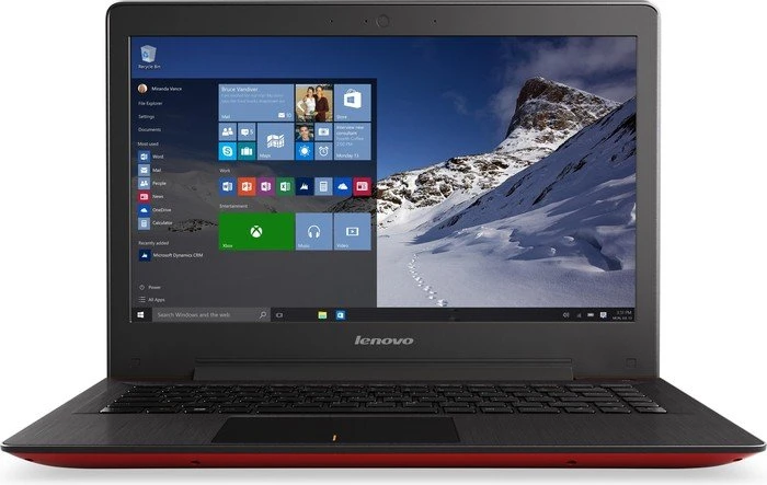 Lenovo 500S-13ISK, rot, Core i5-6200U, 8GB RAM, 1TB HDD, DE