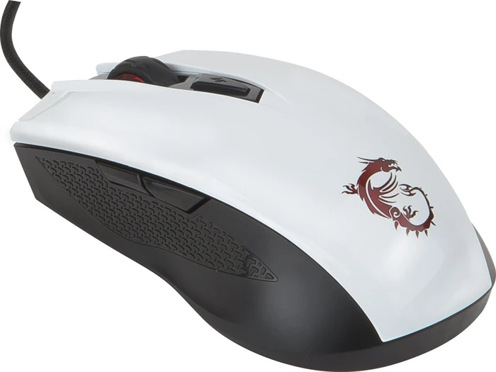 MSI Clutch GM40 Gaming Mouse weiß, USB