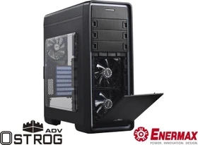 Enermax Ostrog ADV blau, Acrylfenster