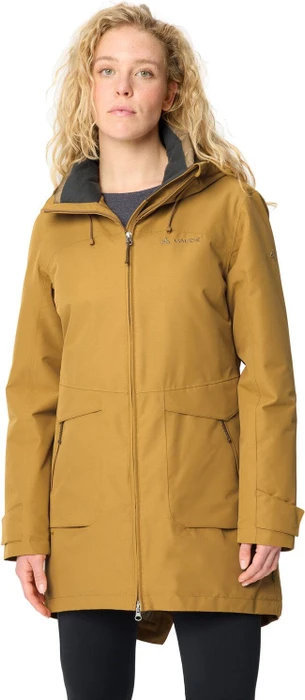 Vaude Skomer III Funktionsmantel peanut butter (Damen)