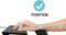 Port Designs Port Connect Ergonomic Wrist Rest Pad for Keyboard, schwarz Vorschaubild