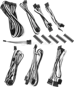BitFenix Alchemy 2.0 BQT-SP-Series Kabel Kit für Netzteile, schwarz/weiß (BFX-ALC-BQTSPKW-RP)
