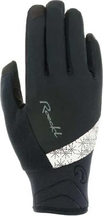 Roeckl Waldau Fahrradhandschuhe schwarz/weiß (Damen)