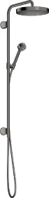 Hansgrohe Axor One Showerpipe 280 1jet Unterputz polished black chrome