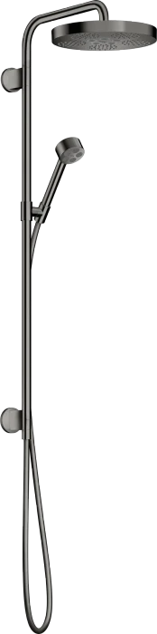 Hansgrohe Axor One Showerpipe 280 1jet Unterputz polished black chrome