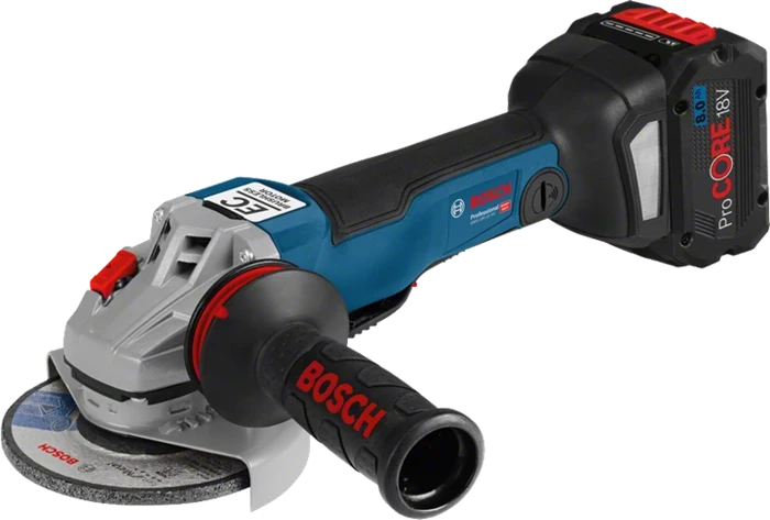 Bosch Professional GWS 18V-10 PC Akku-Winkelschleifer inkl. L-Boxx + 2 Akkus 5.0Ah