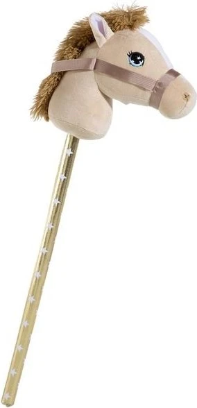 Heunec Steckenpferd hellbraun mit brauner Mähne 75cm