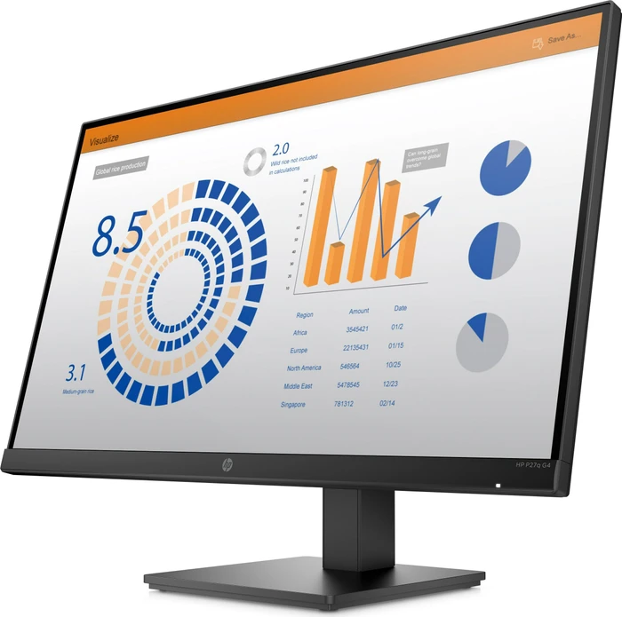 HP P27q G4, 27"