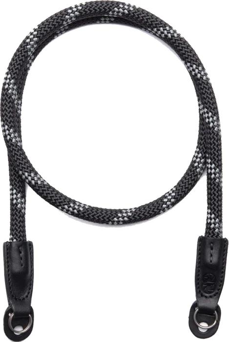 Cooph Rope Camera Strap Steel Ring 115cm Duotone Charcoal