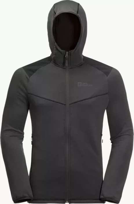 Jack Wolfskin Kolbenberg Hooded FZ Jacke phantom (Herren)