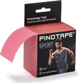 Pinotape Sport Kinesiology Tape Rolle 5cm x 5m raspberry
