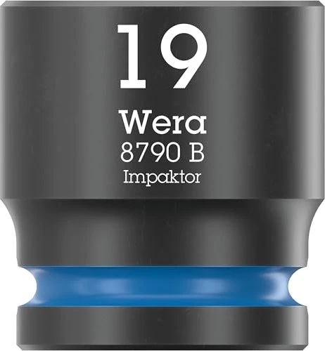 Wera 8790 B Impaktor Außensechskant Steckschlüssel 3/8", 19x30mm